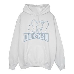 Dumbo Womens/Ladies Standing Hoodie / White